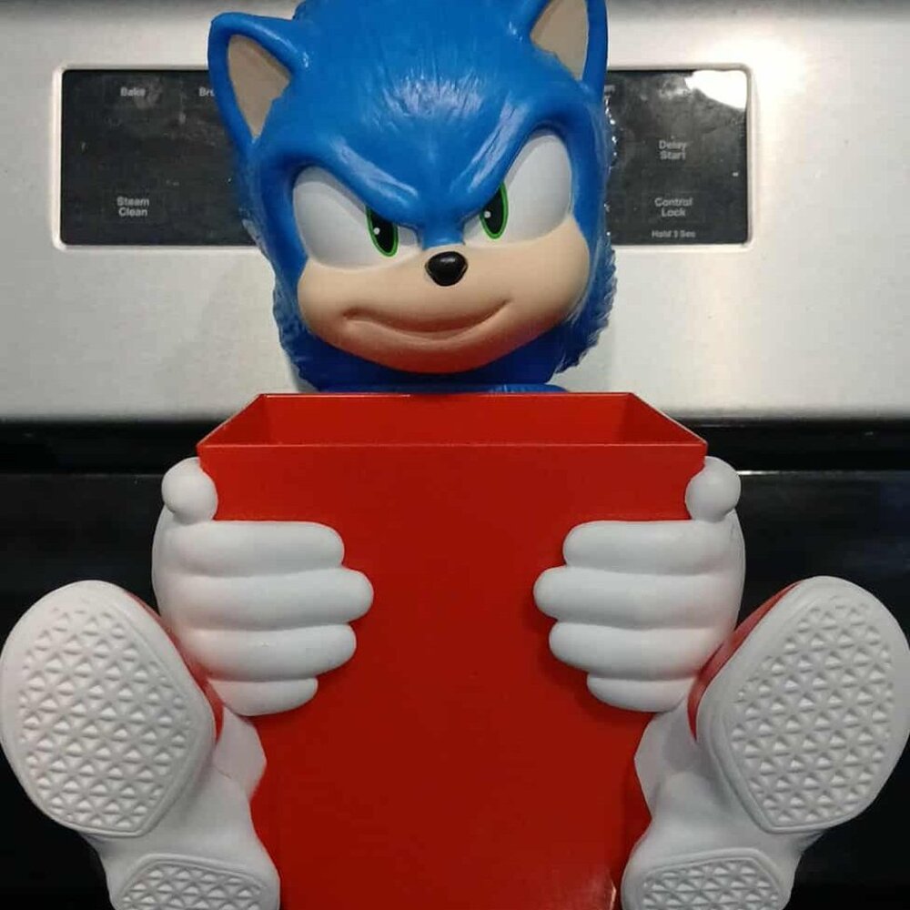 Sonic The Hedgehog 3 Cinemark Exclusive Popcorn Bucket